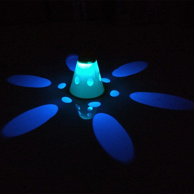 20 projectors (self-carried batteries) for 2 bags